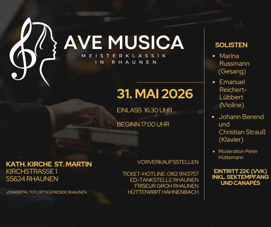 Ave Musica Flyer