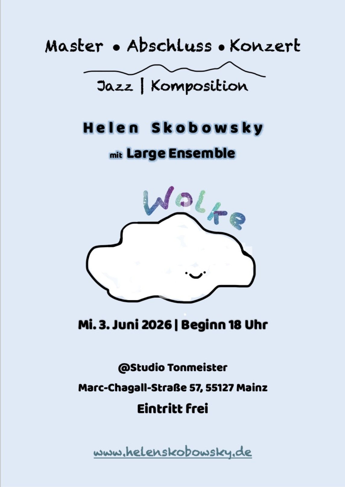 Helen Skobowsky Wolke 11 Flyer